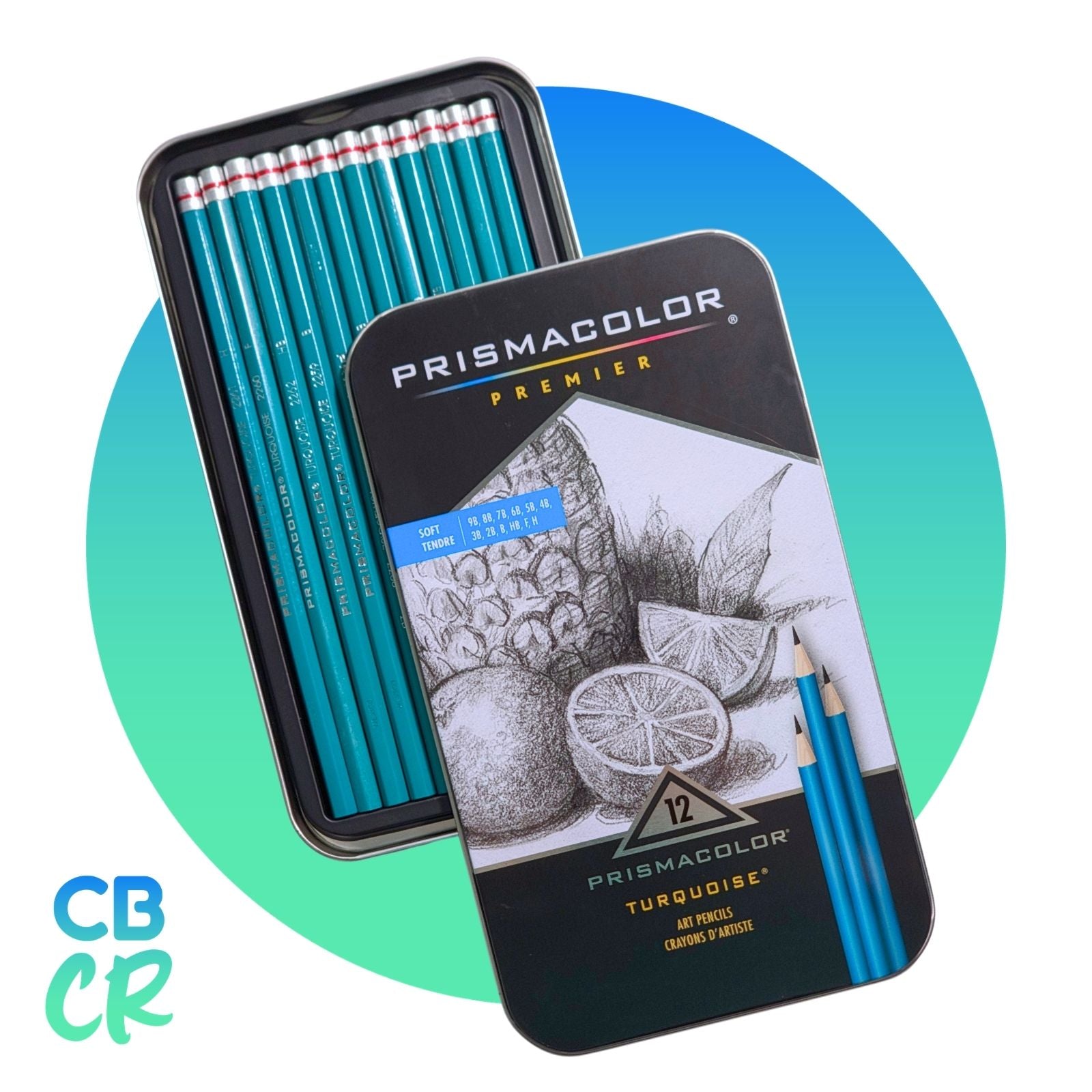 Set de Grafito Suave de 12 Lápices | Prismacolor Premier