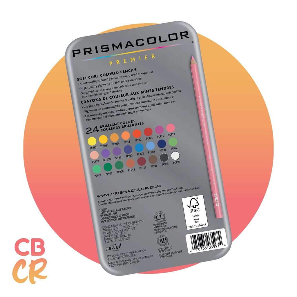 Lápices de Color Profesionales 24 Colores | Prismacolor Premier