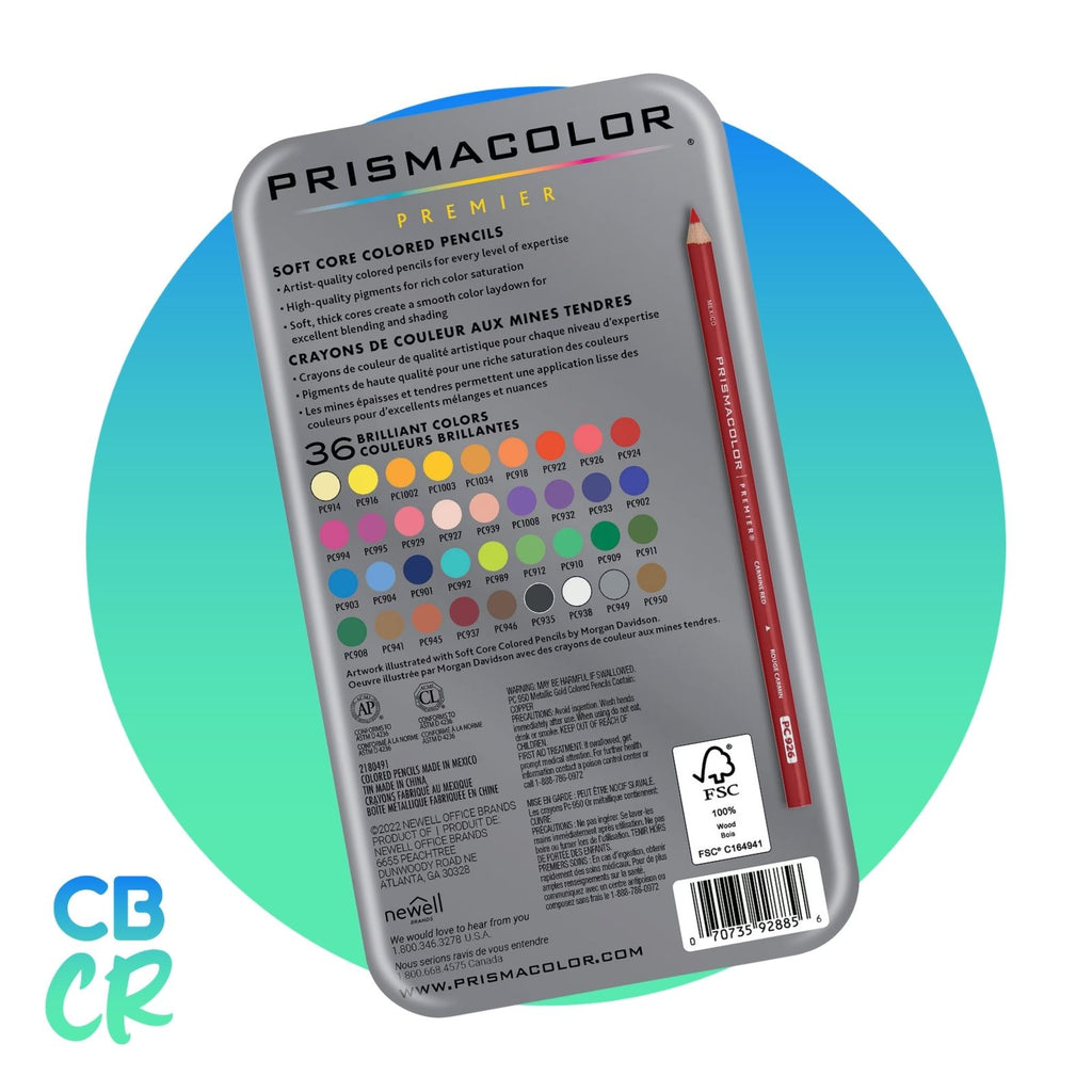 Lápices de Color Profesionales 36 Colores | Prismacolor Premier