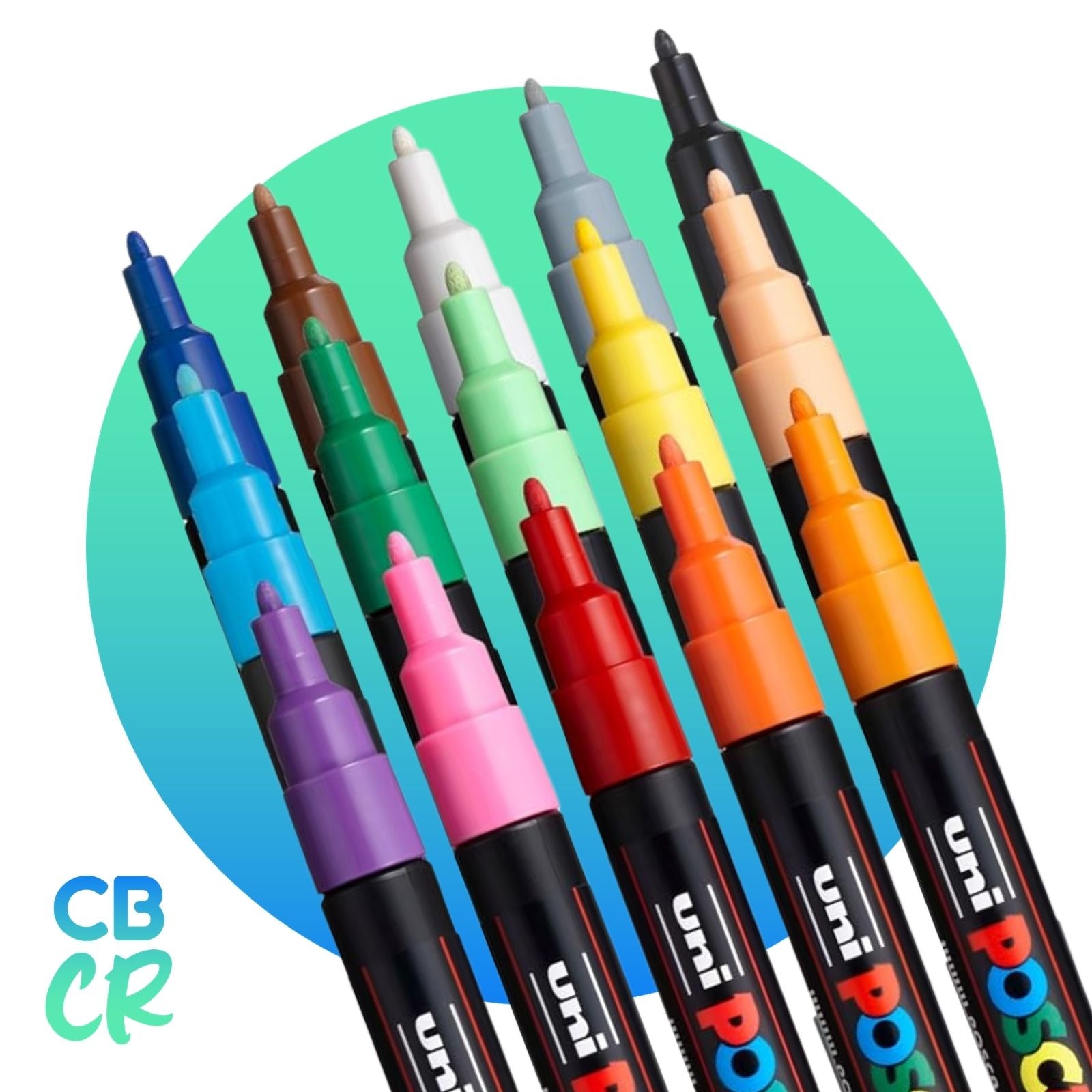 Marcadores Acrílicos PC-3M 15 Colores | POSCA