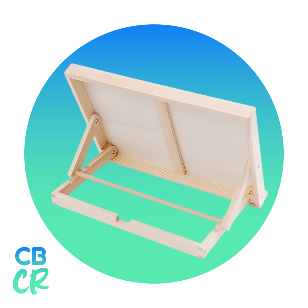 Superficie de trabajo de 13×9 pulgadas del caballete de mesa