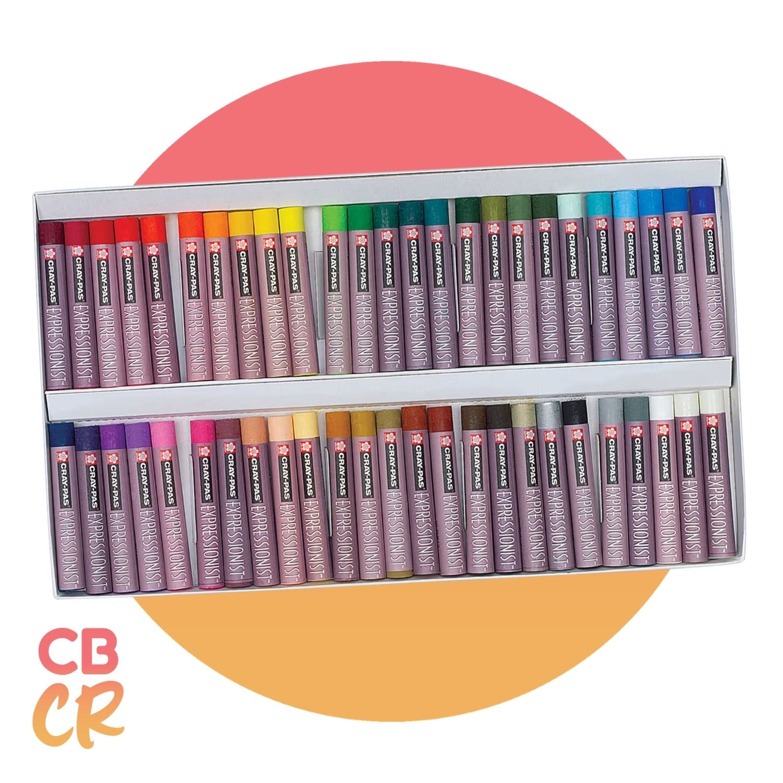 Tizas Pastel al Óleo Expressionist de 50 Colores | SAKURA