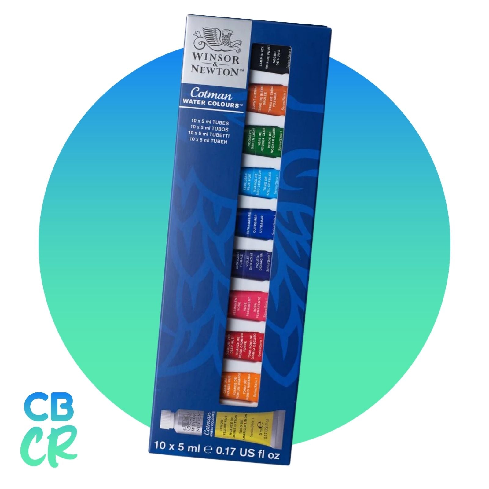 Acuarelas Cotman de 10 Colores 5ml | Winsor & Newton