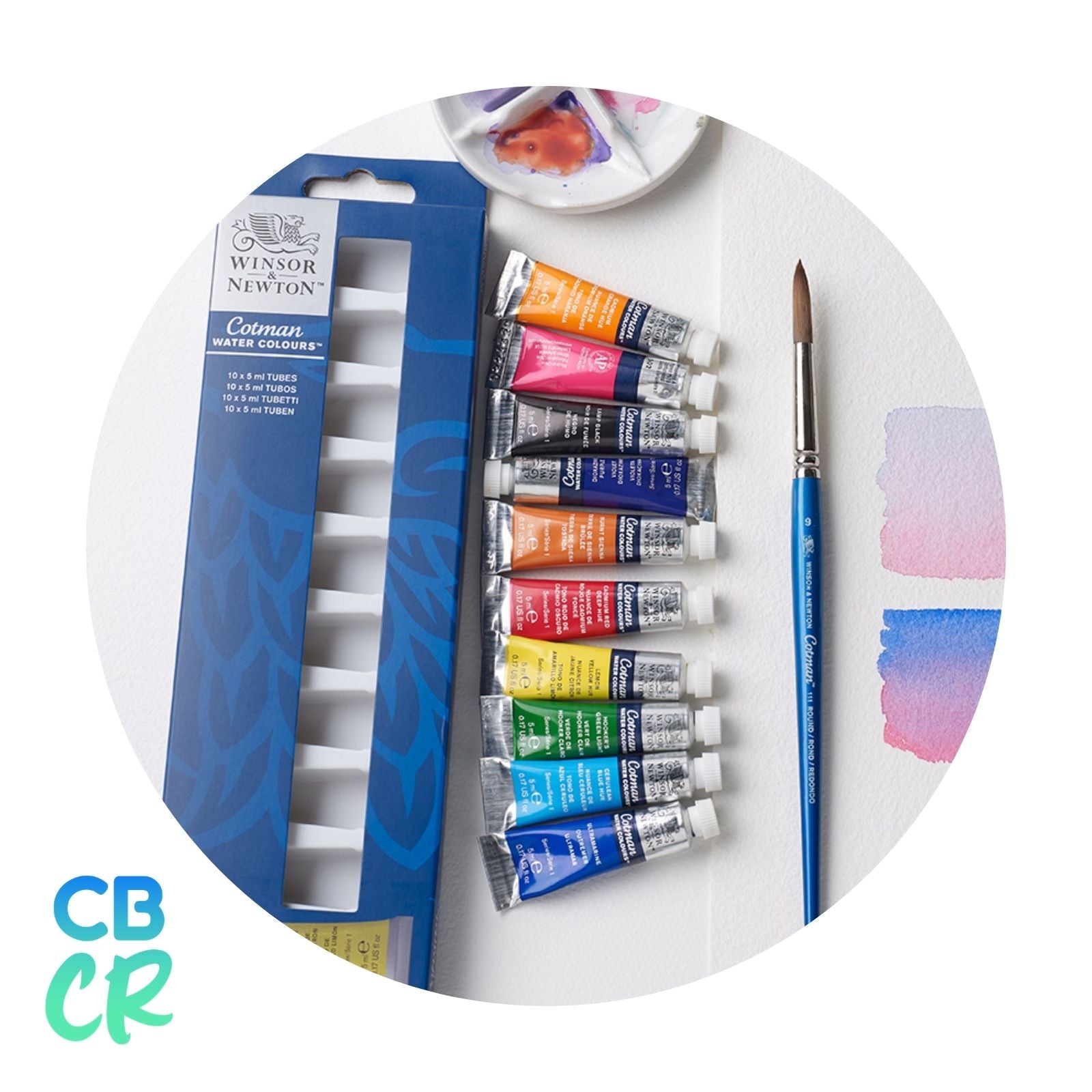 Acuarelas Cotman de 10 Colores 5ml | Winsor & Newton