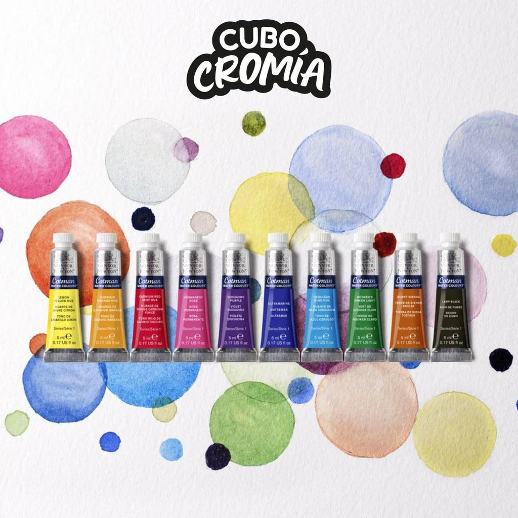 Acuarelas Cotman de 10 Colores 5ml | Winsor & Newton