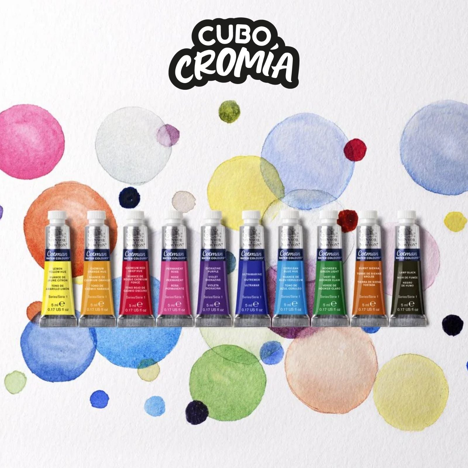 Acuarelas Cotman de 10 Colores 5ml | Winsor & Newton