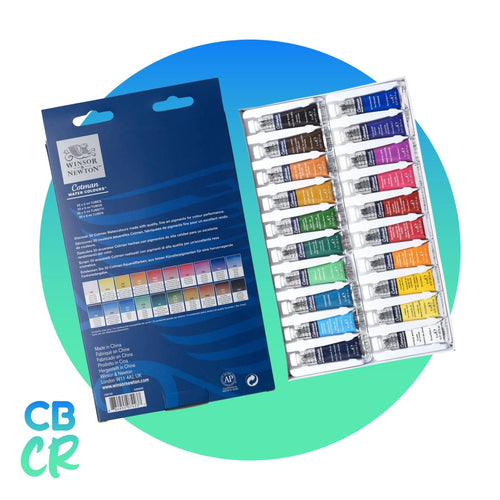 Acuarelas Cotman de 20 Colores 5ml | Winsor & Newton