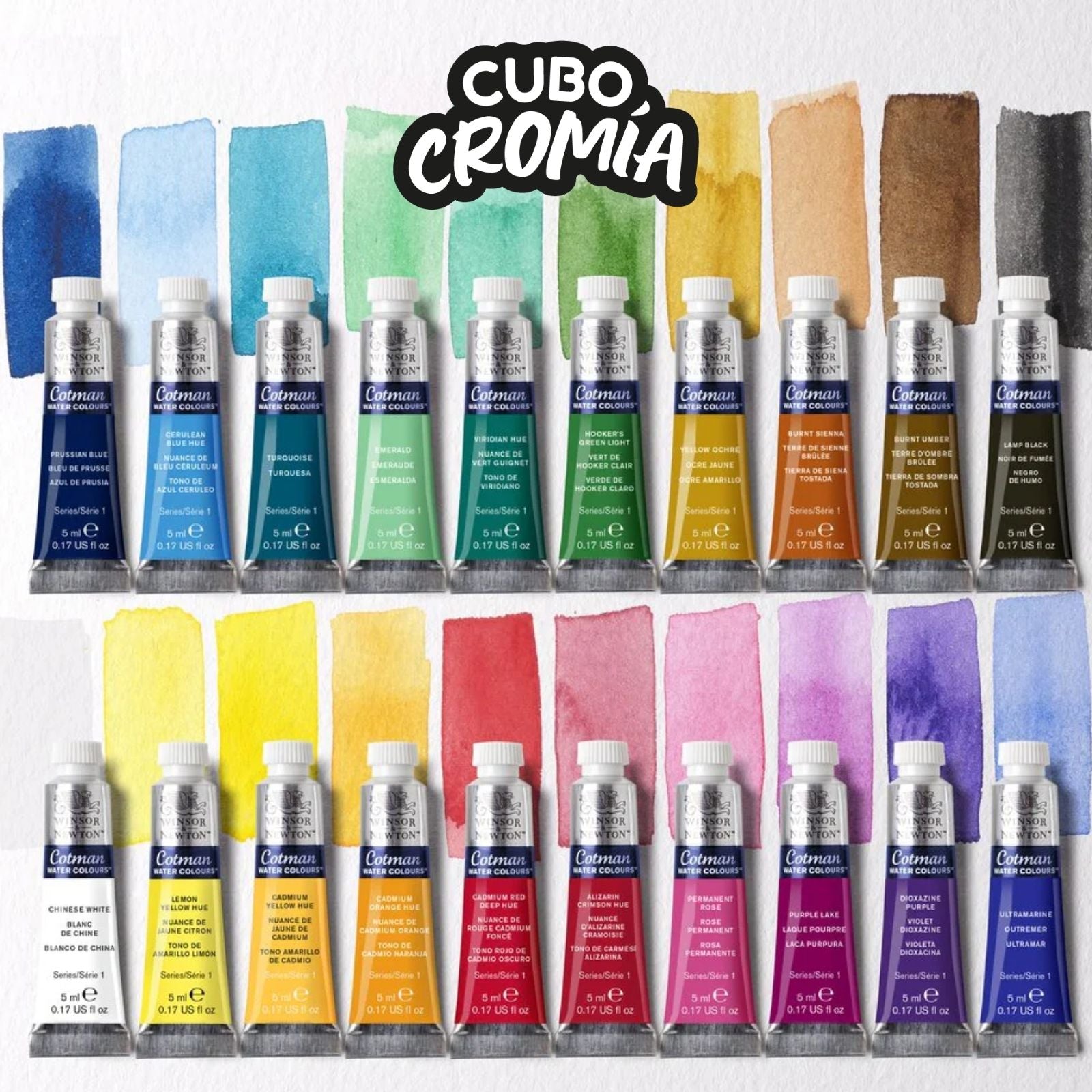Acuarelas Cotman de 20 Colores 5ml | Winsor & Newton