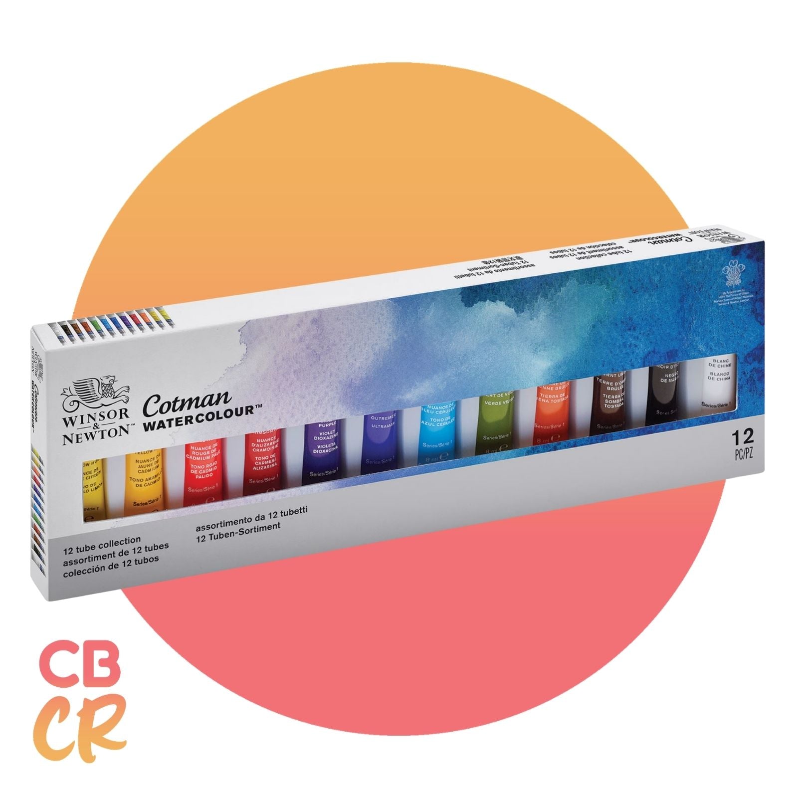 Acuarelas Cotman de 12 Colores 8ml | Winsor & Newton