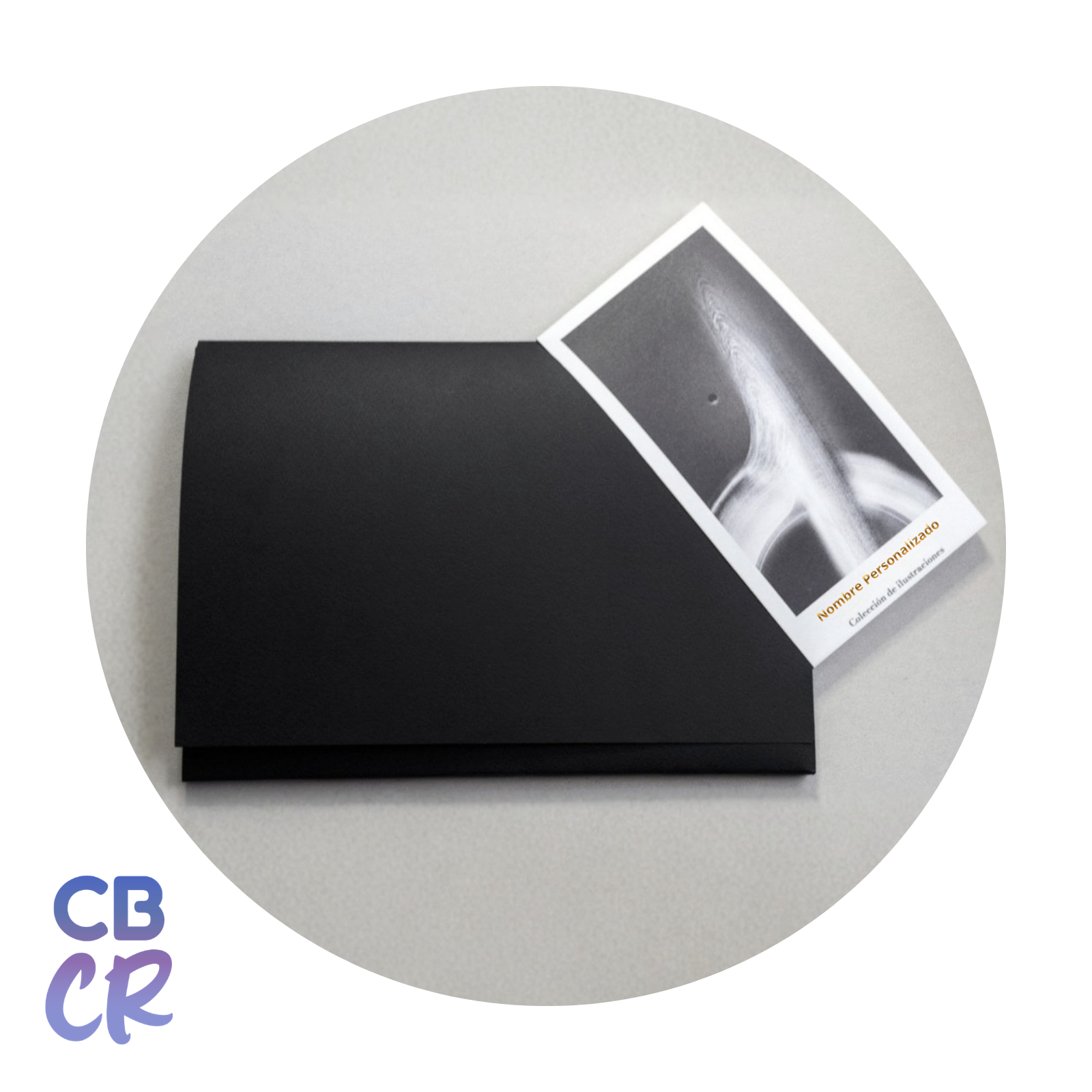 Carpeta artesanal hecha a mano de la colección para colorear El Cosmos CUBOCROMÍA