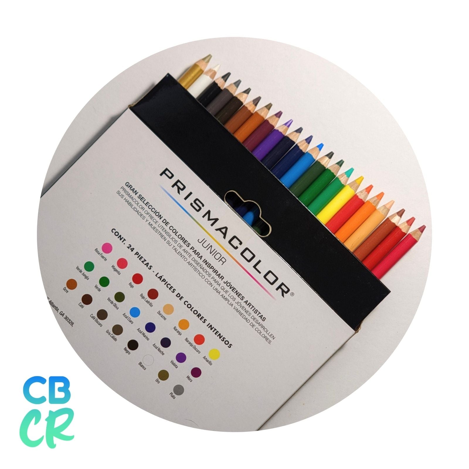 Lápices de Color de 24 Unidades | Prismacolor Junior