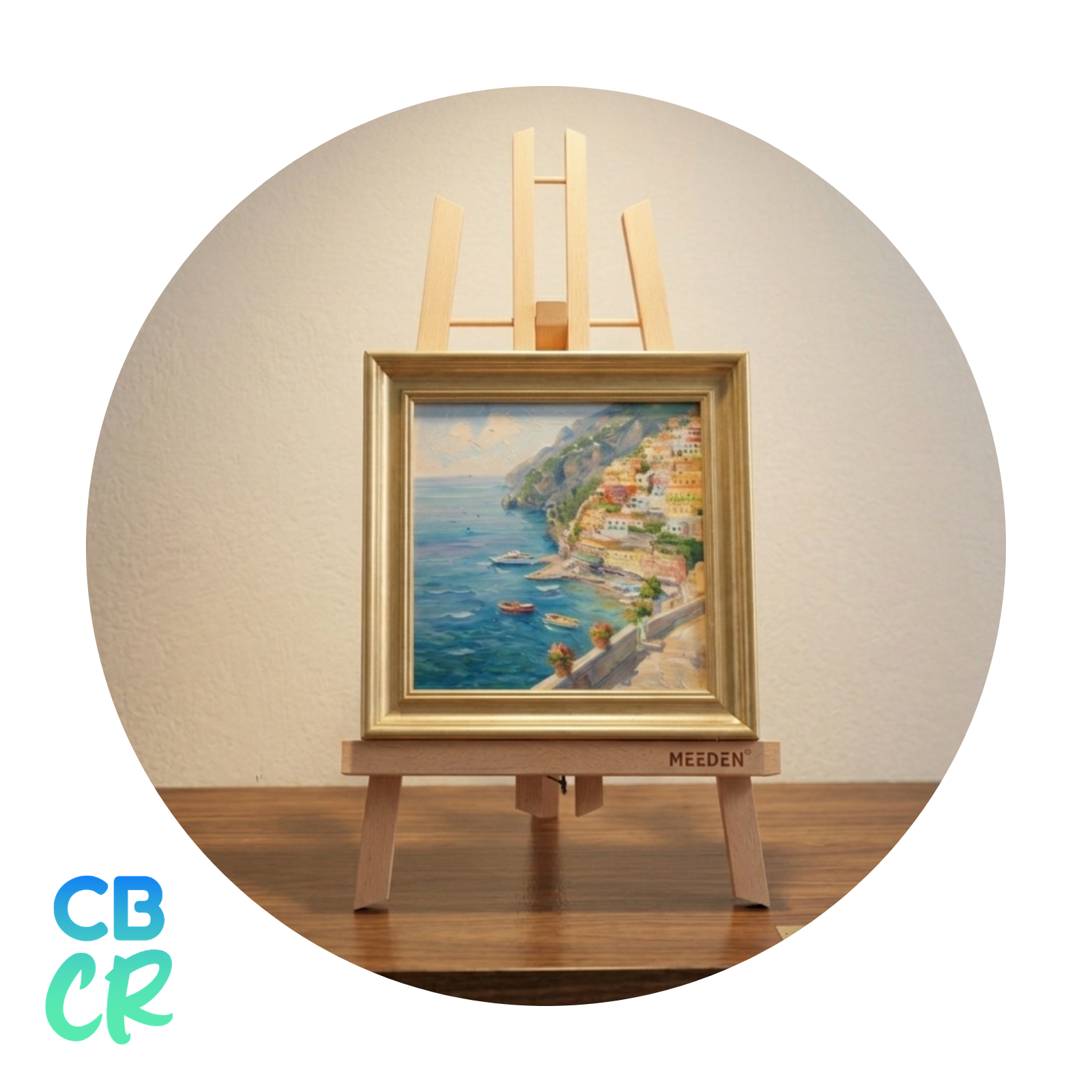 Caballete de mesa MEEDEN plegable para exhibición y pintura